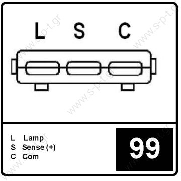 A2TB3091  ΔΥΝΑΜΟ  12V 80 Amp    SUBARU   A2TB3091  ΔΥΝΑΜΟ SUBARU IMPEZA      Lucas LRA2102 O.E.M 23700-AA540 Subaru Various Models    	23700-AA380, 23700-AA420, 23700-AA450 - 